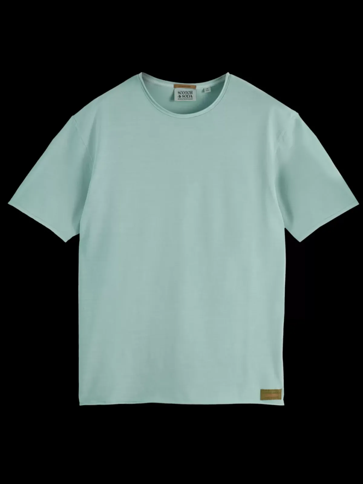 Hot RAW EDGE GARMENT DYE T-SHIRT T-shirts & Polo Shirts