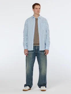 Fashion Regular fit dobby stripe shirt Shirts