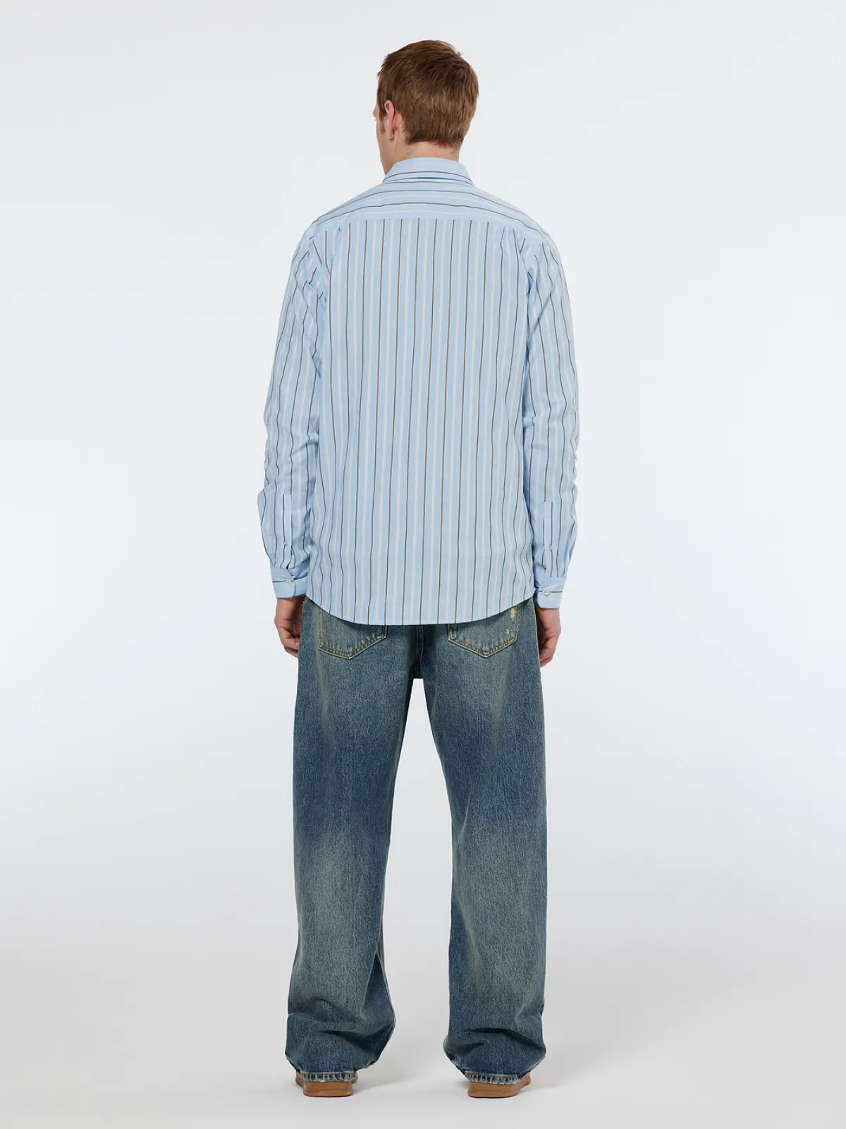 Fashion Regular fit dobby stripe shirt Shirts