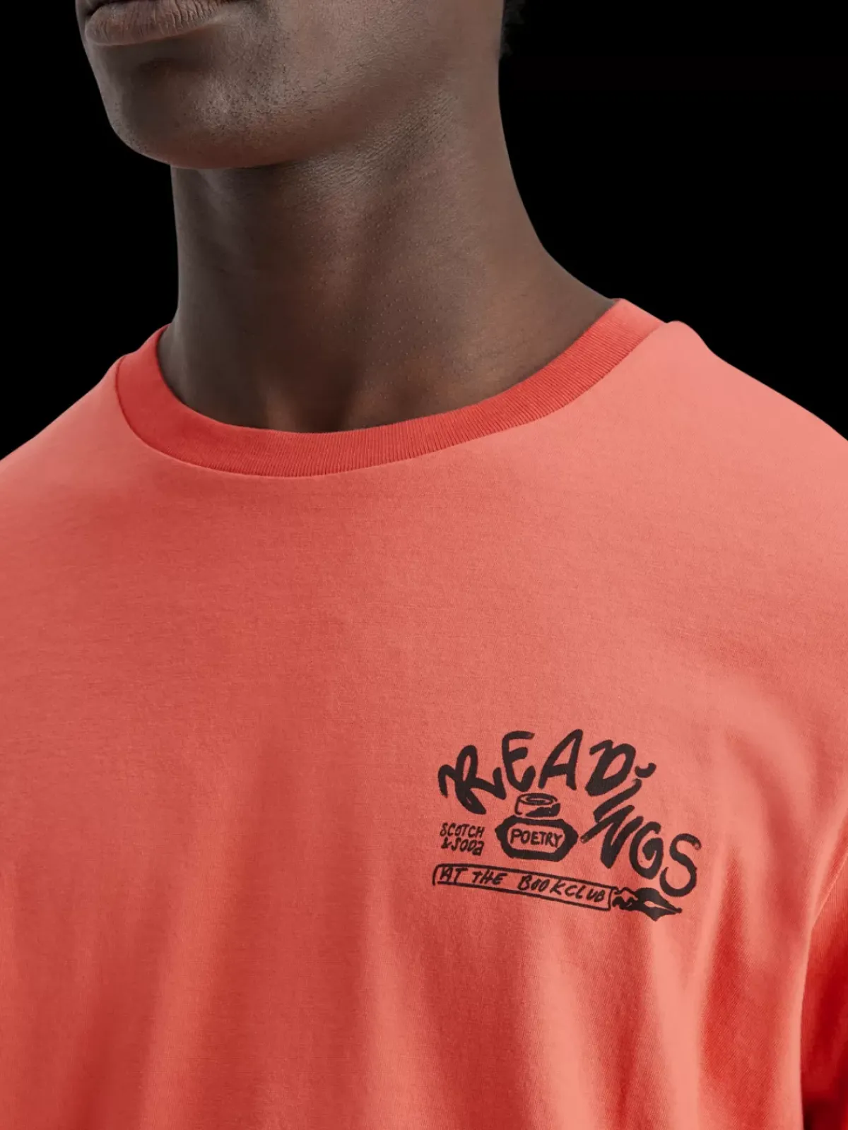 Clearance Regular fit front back artwork t-shirt T-shirts & Polo Shirts