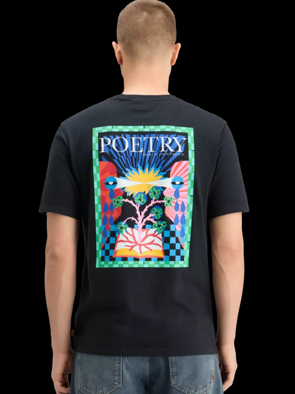 Fashion REGULAR FIT FRONT BACK ARTWORK T-SHIRT T-shirts & Polo Shirts
