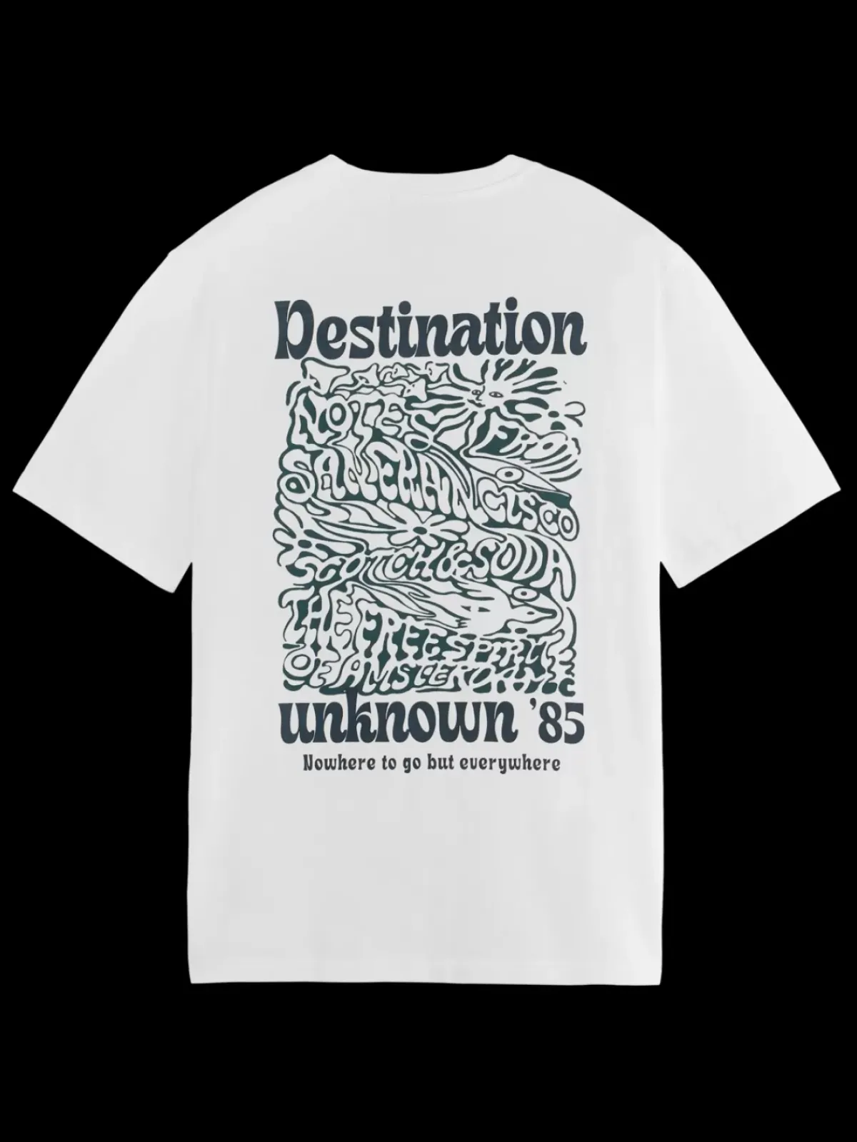 Fashion REGULAR FIT FRONT BACK ARTWORK T-SHIRT T-shirts & Polo Shirts