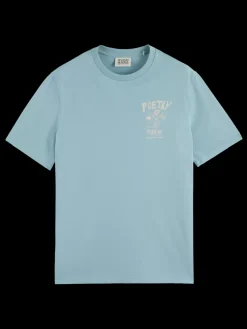 Online Regular fit front chest artwork t-shirt T-shirts & Polo Shirts