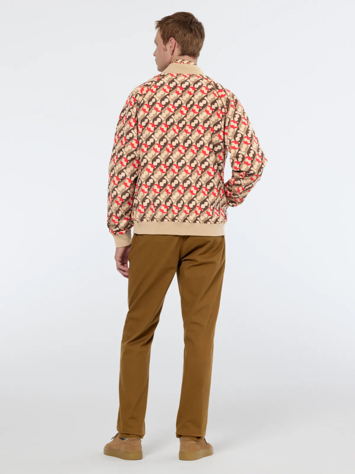 Fashion Regular fit geo-print shirt Shirts