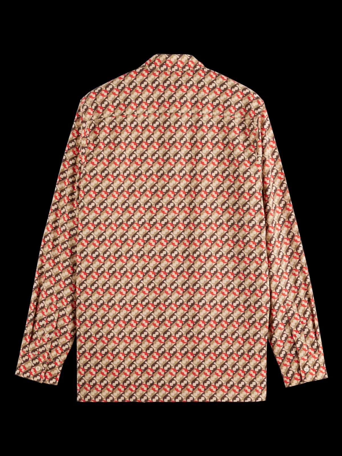 Fashion Regular fit geo-print shirt Shirts
