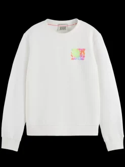 New REGULAR FIT LEFT CHEST ARTWORK SWEATSHIRT Women Sweatshirts & Hoodies