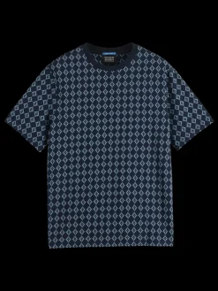 New Regular fit mini all over print t-shirt T-shirts & Polo Shirts