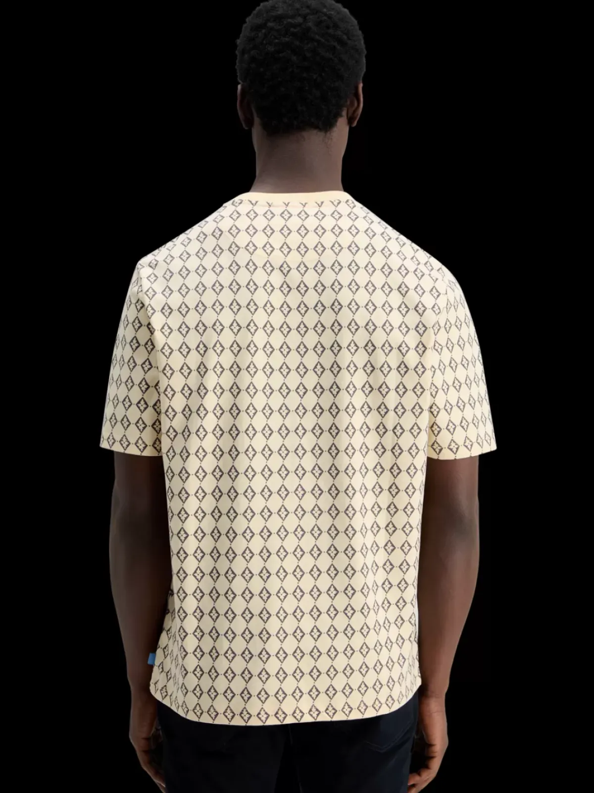 New Regular fit mini all over print t-shirt T-shirts & Polo Shirts