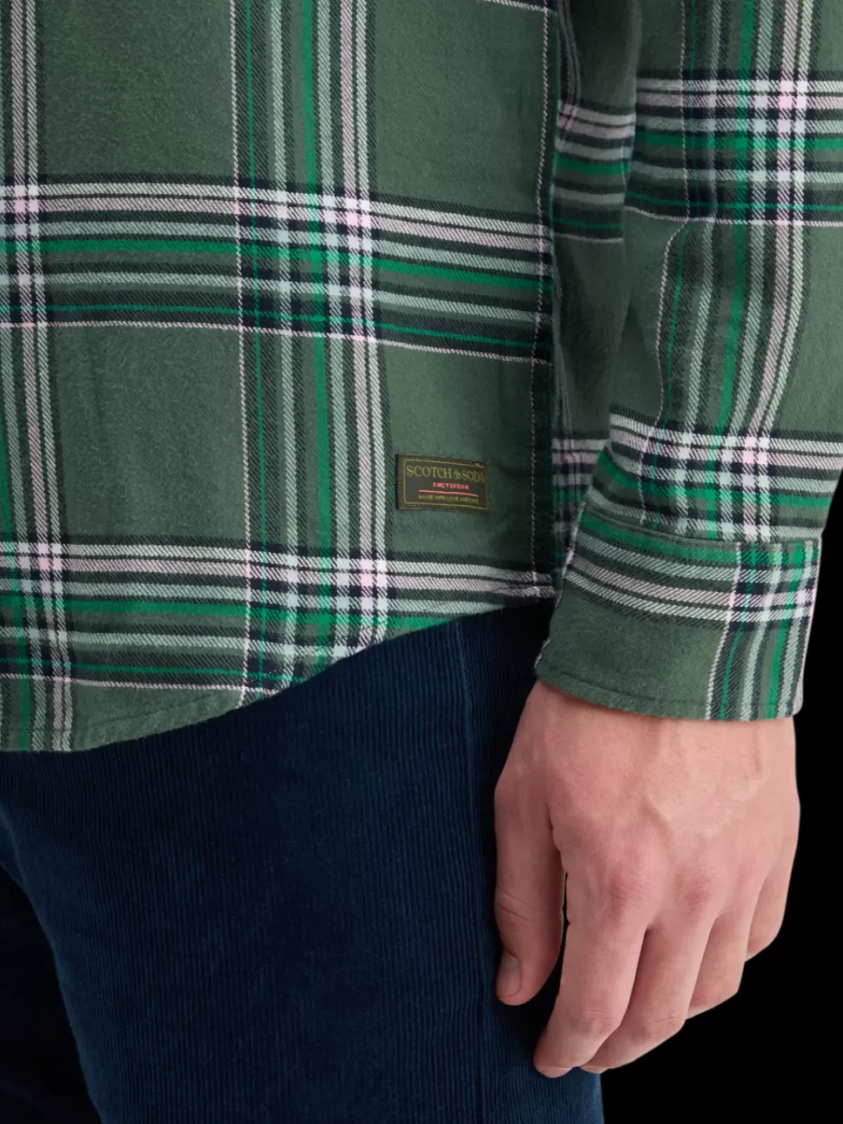 Online REGULAR FIT MULTICOLOURED FLANNEL CHECK SHIRT Shirts