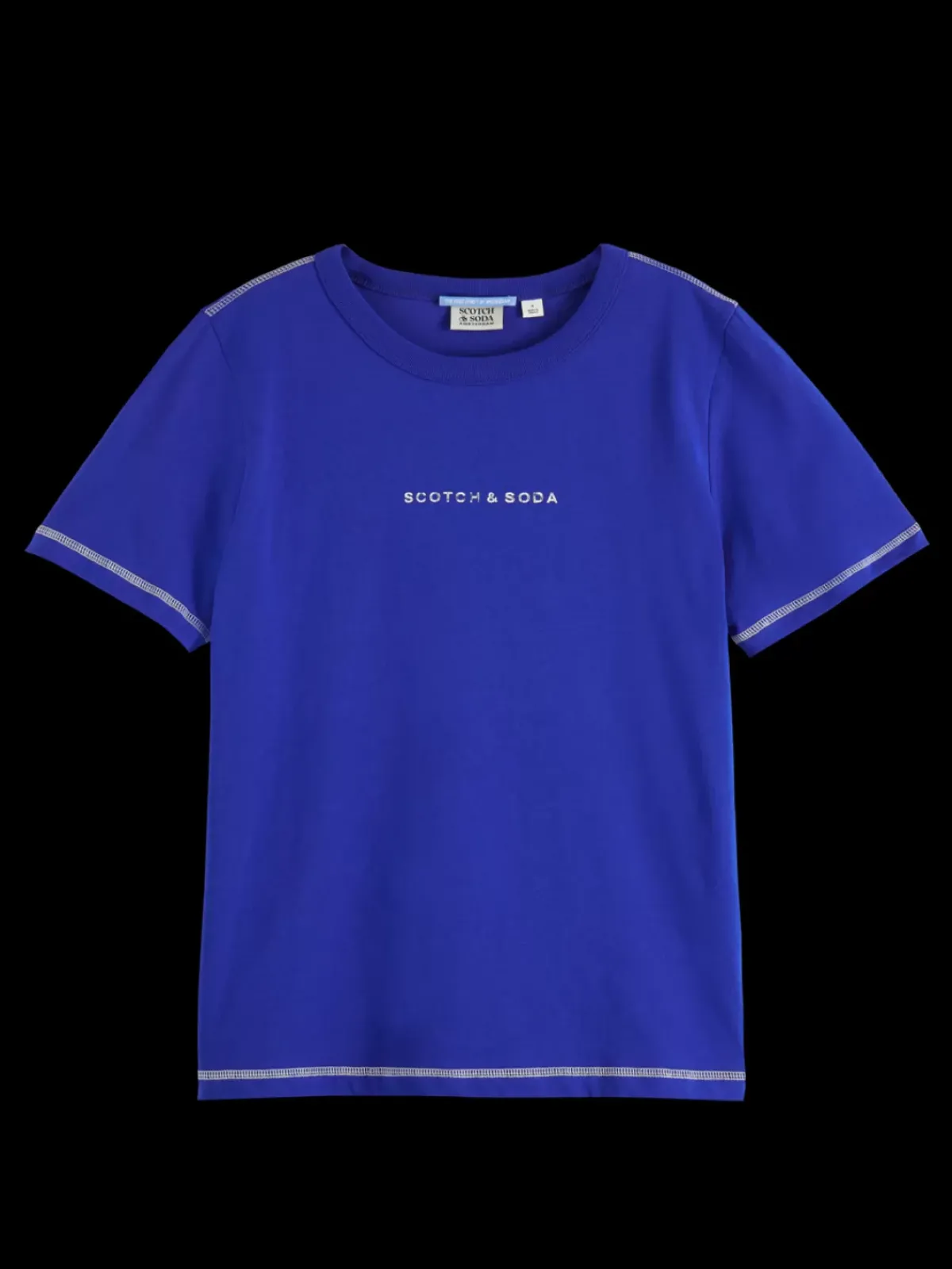 New Regular fit t-shirt with flatlock detail Women Tops & T-shirts