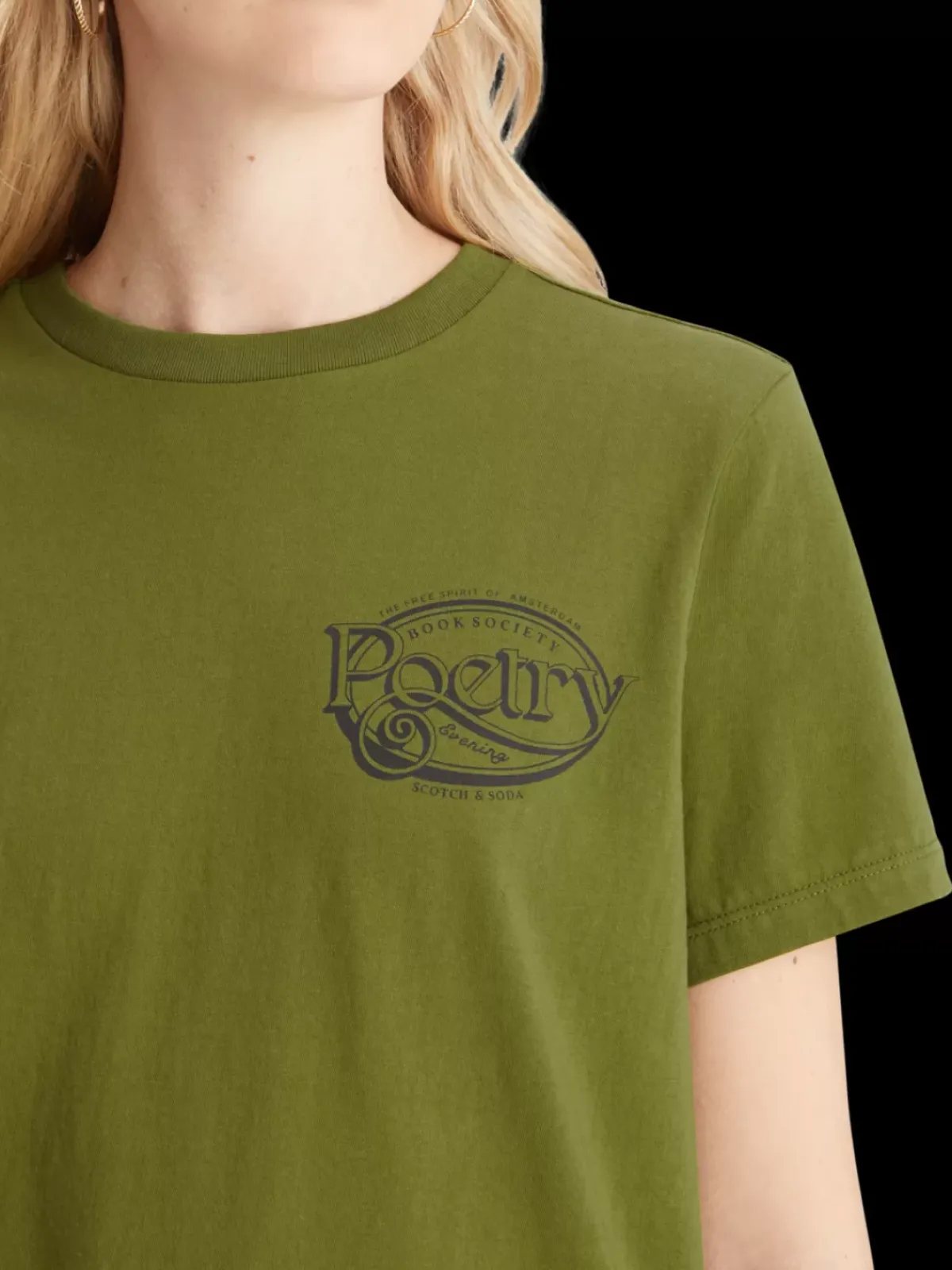 Discount Regular fit t-shirt with small chest artwork Women Tops & T-shirts