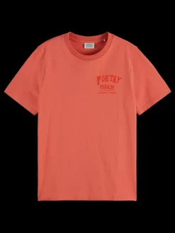 Discount Regular fit t-shirt with small chest artwork Women Tops & T-shirts