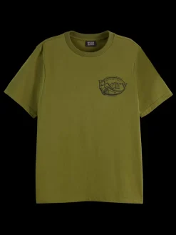 Discount Regular fit t-shirt with small chest artwork Women Tops & T-shirts
