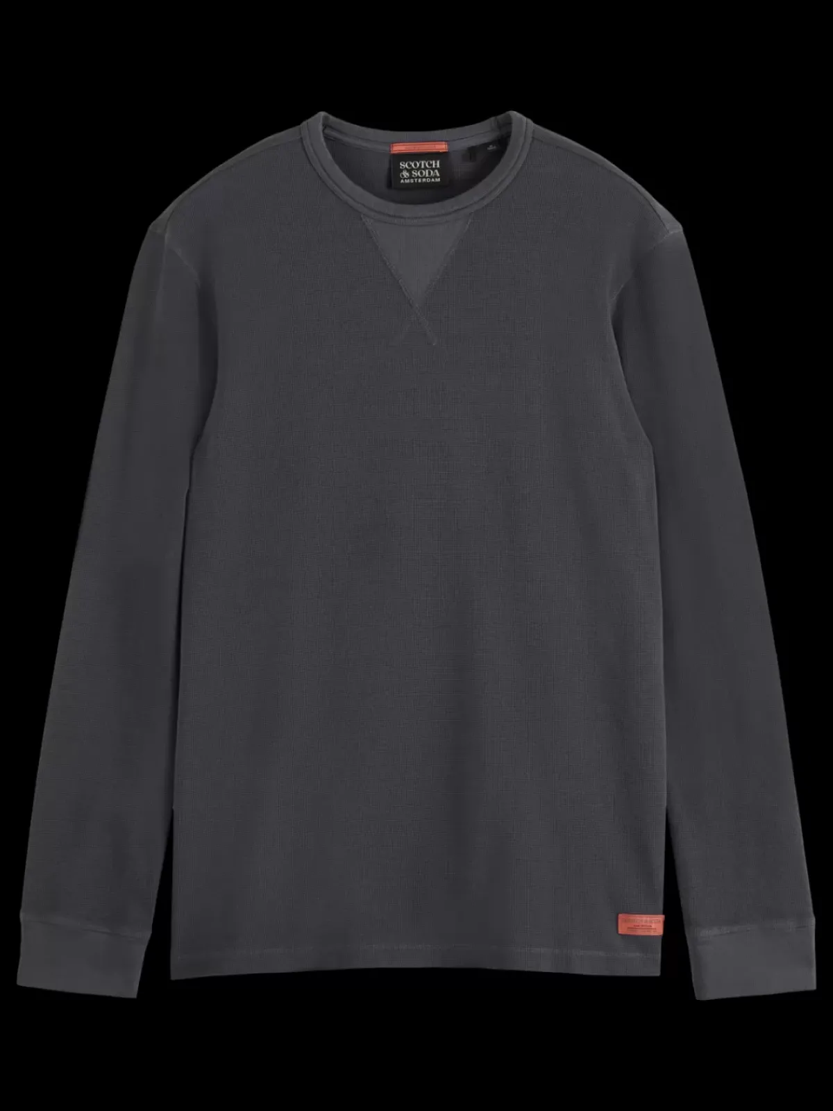 Sale Regular fit waffle t-shirt ls T-shirts & Polo Shirts