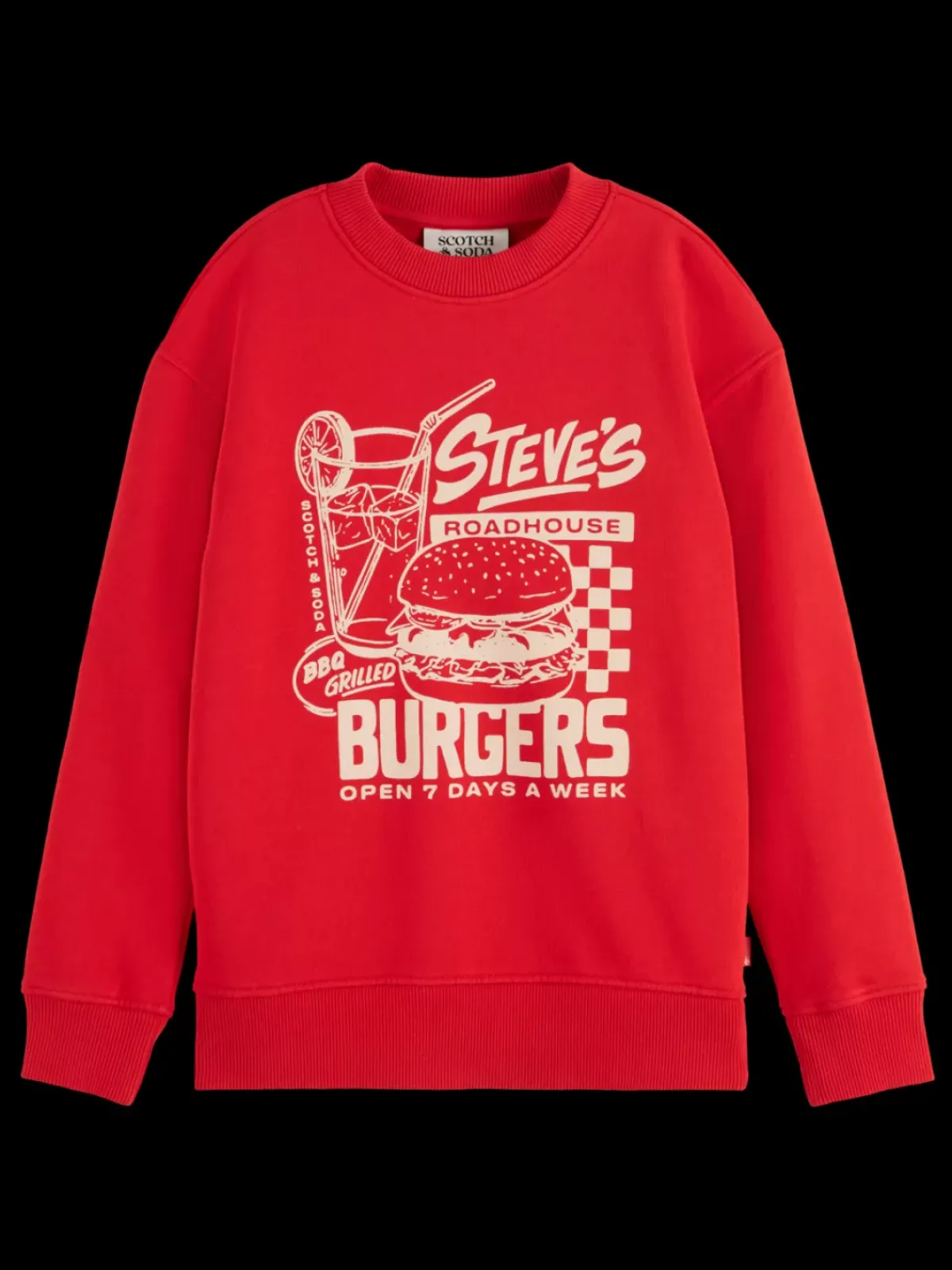 Fashion REGULAR-FIT ARTWORK CREWNECK Kids/BOY Sweatshirts & Hoodies