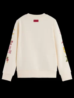 Discount REGULAR-FIT PLACED ARTWORKS CREWNECK Kids Sweatshirts & Hoodies