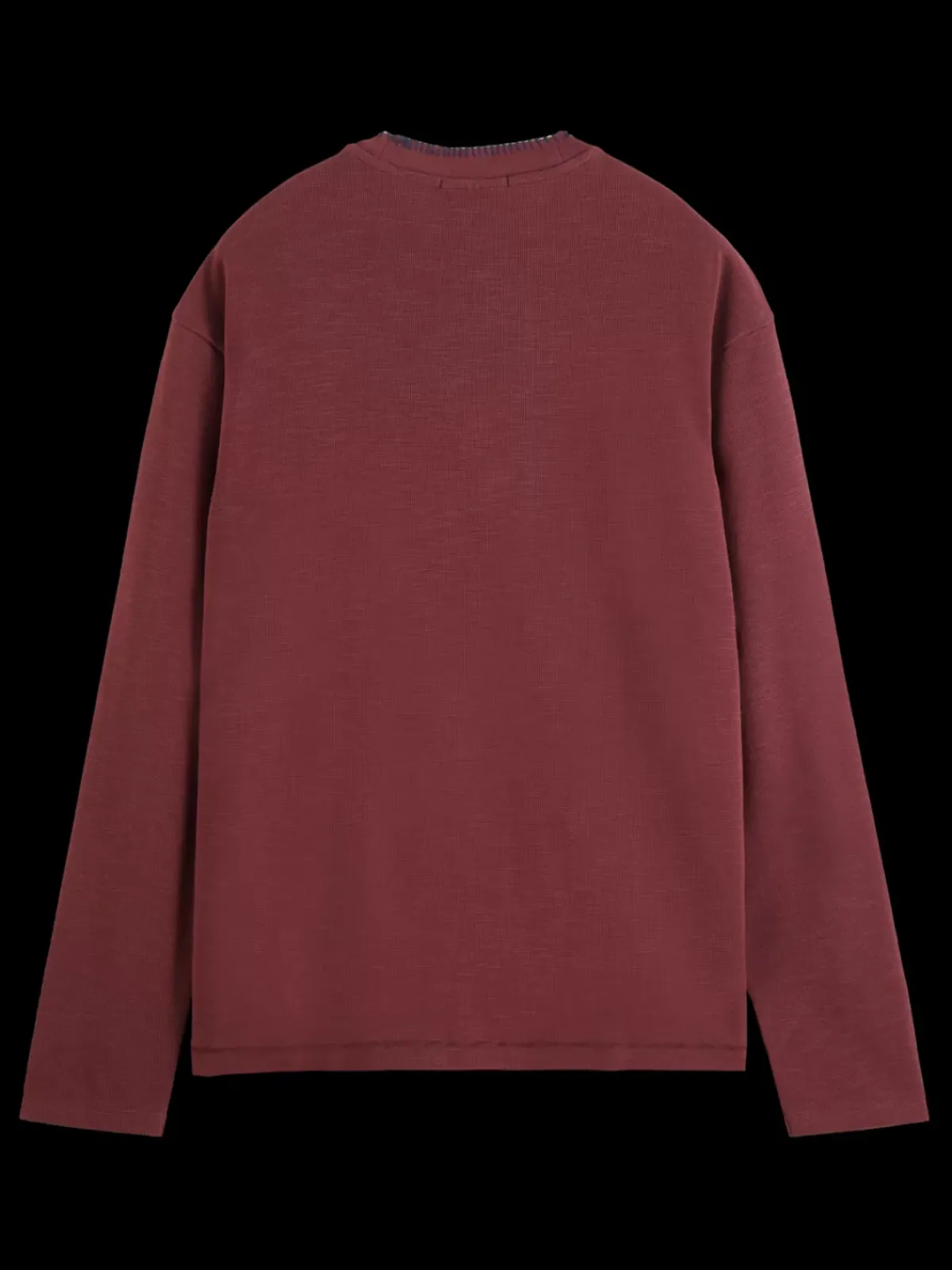 Discount Relaxed fit blanket stitch slub longsleeve t-shirt T-shirts & Polo Shirts