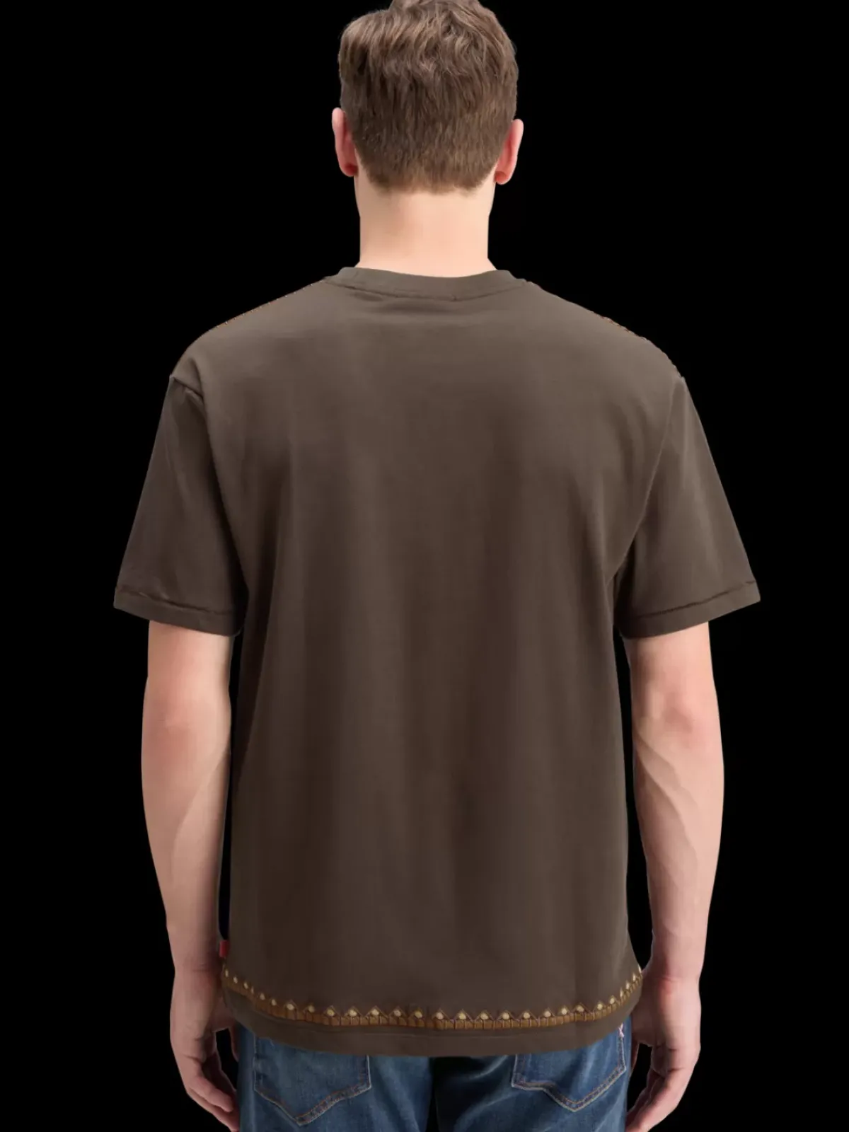 Best RELAXED FIT EMBROIDERY T-SHIRT T-shirts & Polo Shirts