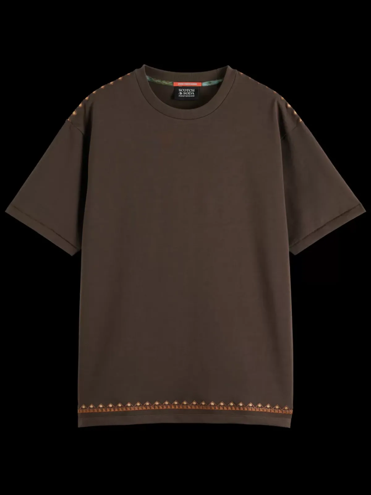 Best RELAXED FIT EMBROIDERY T-SHIRT T-shirts & Polo Shirts