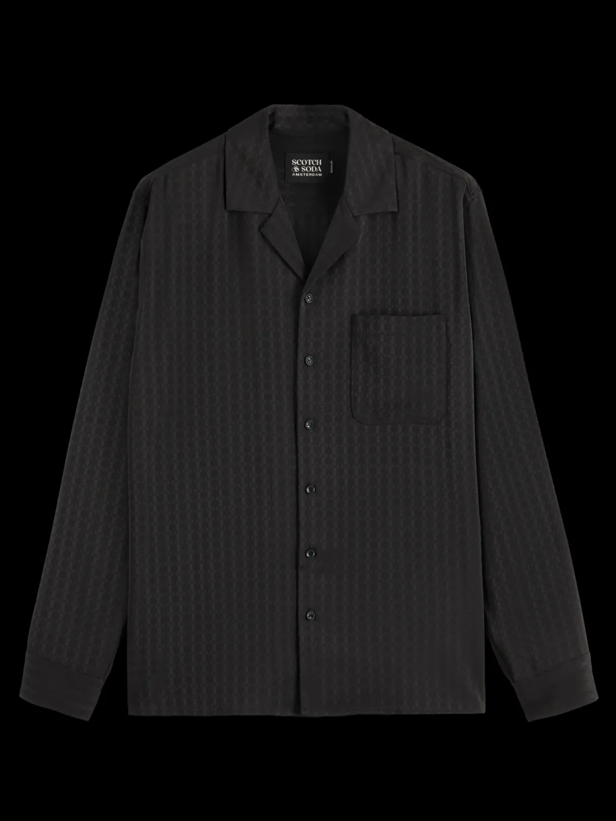 Best Relaxed fit jacquard sateen shirt Shirts