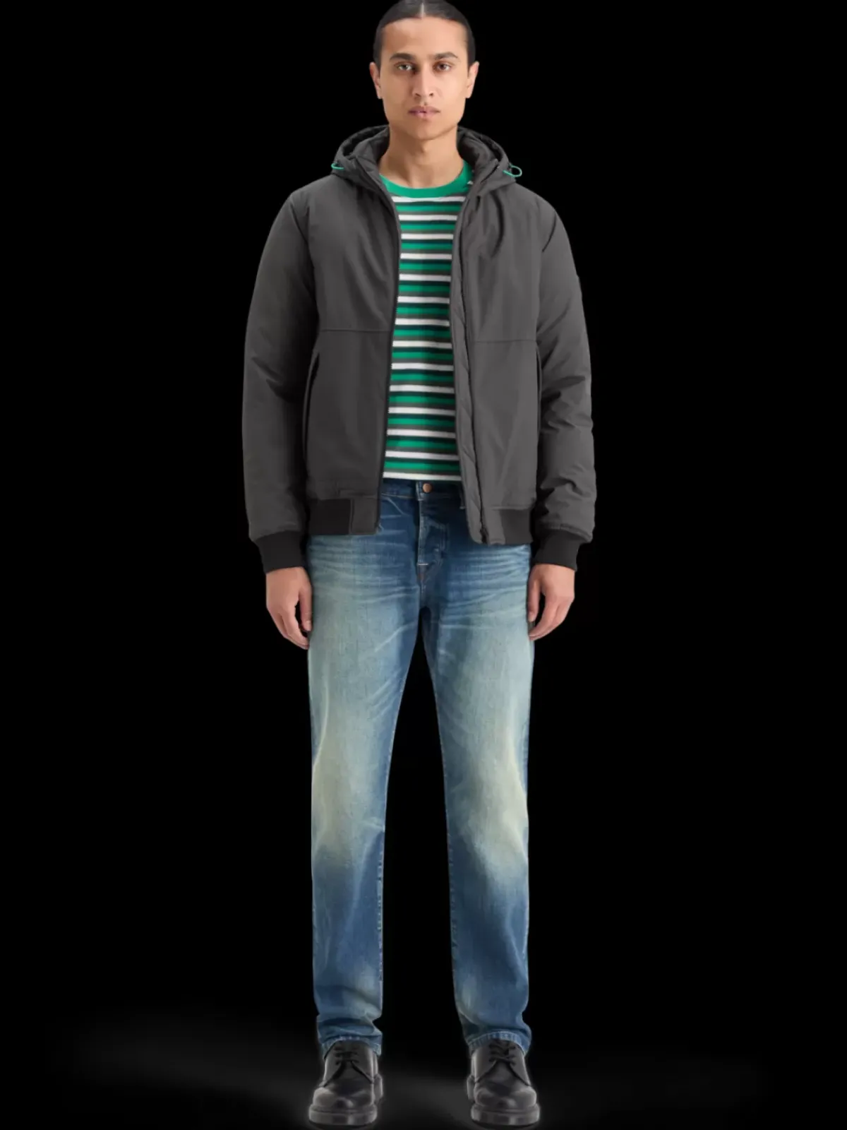 Best RELAXED FIT STRUCTURE STRIPE T-SHIRT T-shirts & Polo Shirts