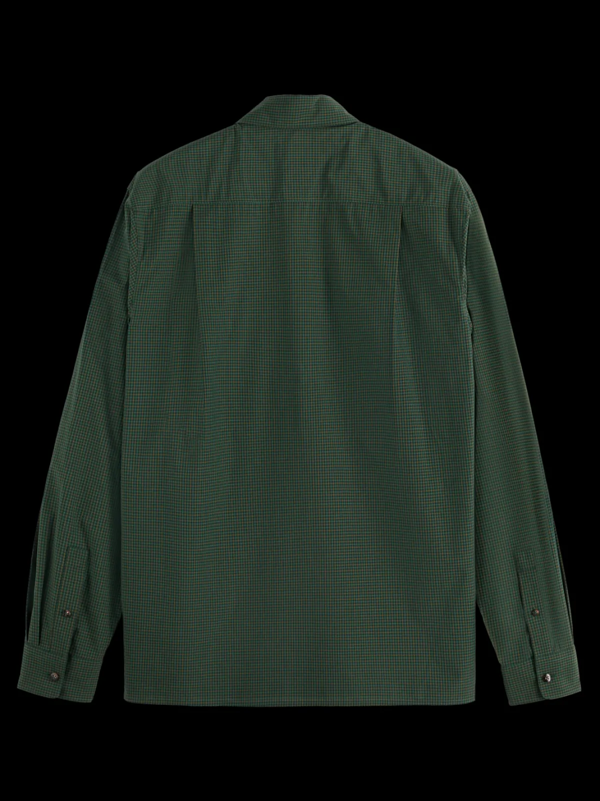 Fashion Relaxed fit yarn-dyed micro-check shirt Shirts
