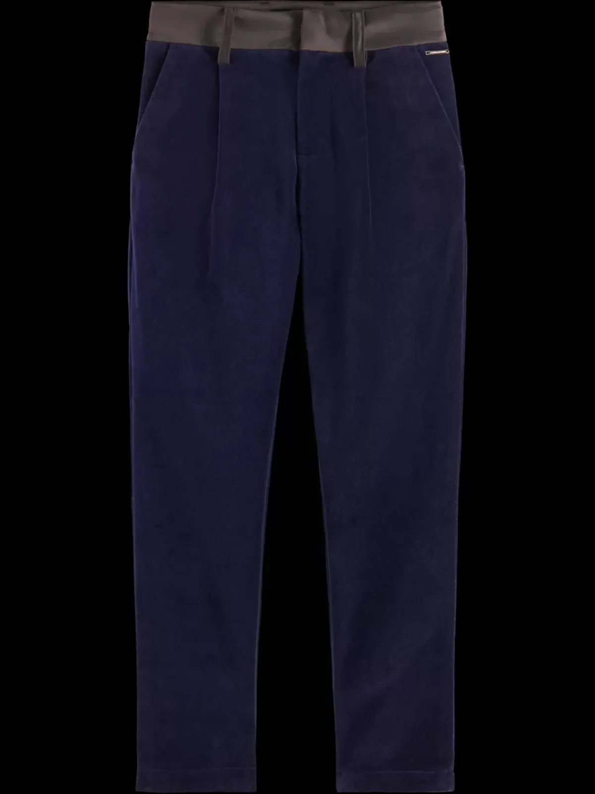 Fashion RELAXED SLIM-FIT VELVET DRESSED PANTS Kids/BOY Pants