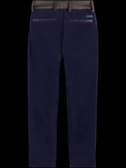 Fashion RELAXED SLIM-FIT VELVET DRESSED PANTS Kids/BOY Pants