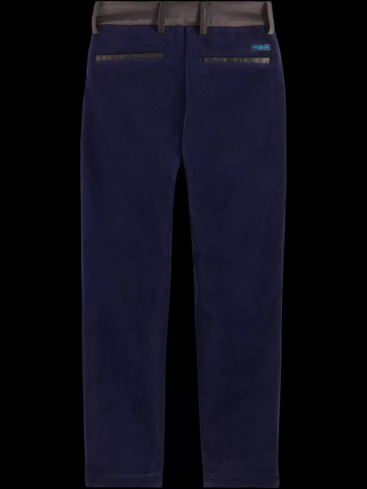 Fashion RELAXED SLIM-FIT VELVET DRESSED PANTS Kids/BOY Pants