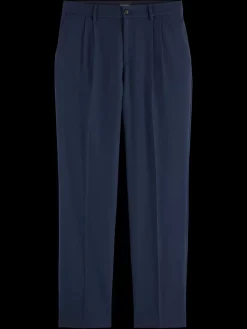 Hot RELAXED STRAIGHT FIT PLEATED WOOL BLEND CHINO Pants