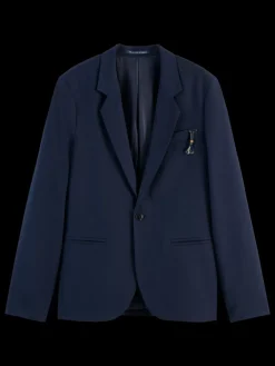 Sale RELAXED WOOL-BLEND SINGLE-BUTTON BLAZER Blazers & Waistcoats