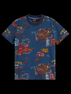 Hot Relaxed-fit allover printed t-shirt Kids/BOY T-shirts