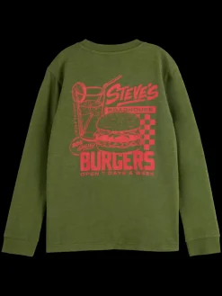 Clearance RELAXED-FIT LONG-SLEEVED T-SHIRT Kids/BOY T-shirts
