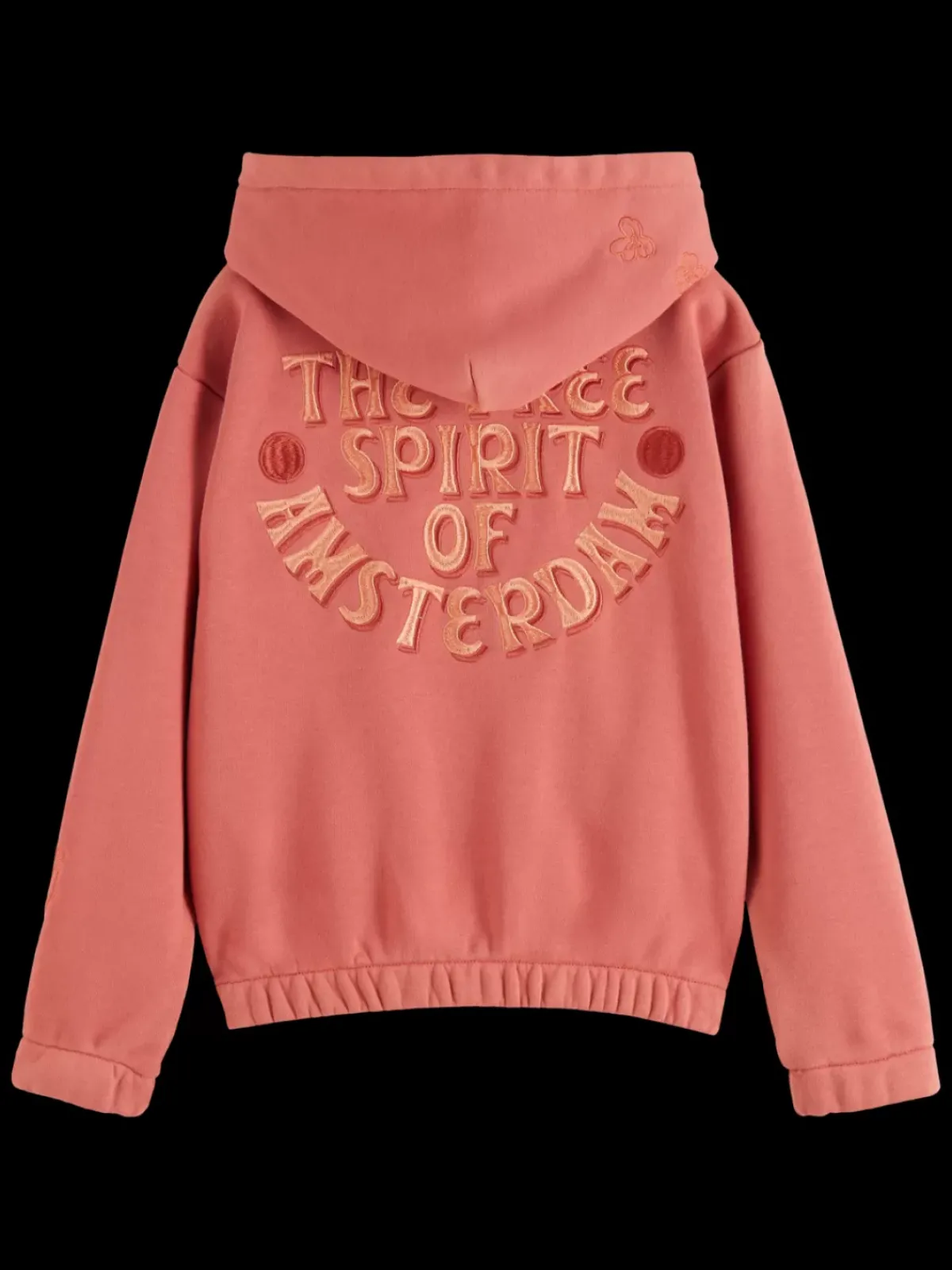 Clearance RELAXED-FIT ZIP-THROUGH HOODIE WITH EMBROIDERED ARTWORKS Kids Sweatshirts & Hoodies