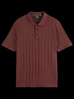 New RIB KNITTED POLO T-shirts & Polo Shirts