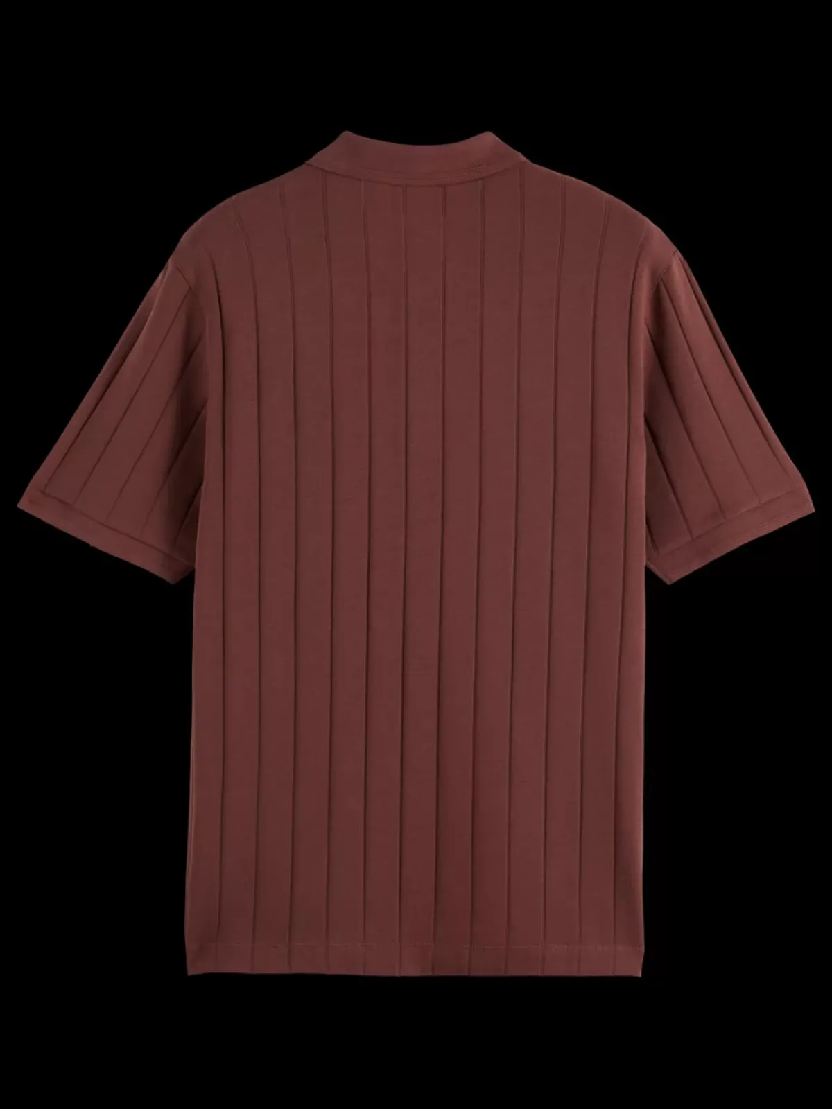New RIB KNITTED POLO T-shirts & Polo Shirts