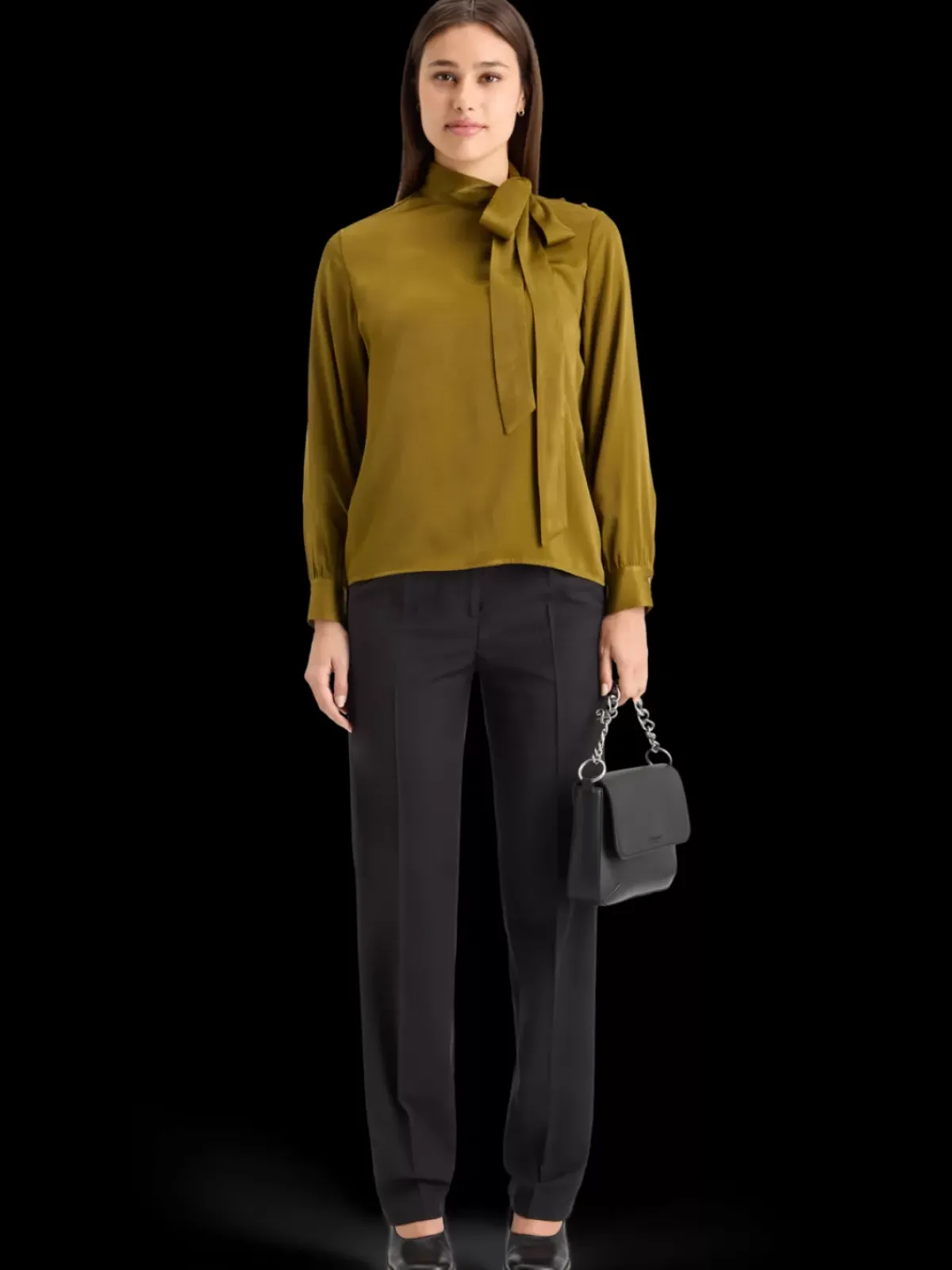 Best ROBYN - TUXEDO PANT WITH SATIN DETAIL Women Pants