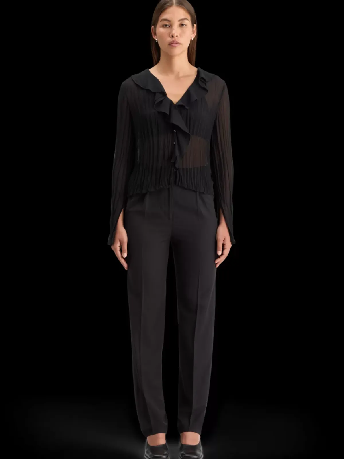 Outlet RUFFLED TOP Women Tops & T-shirts