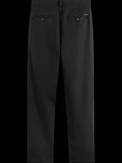 Best Seasonal - straight fit garment-dyed pleated chino Pants