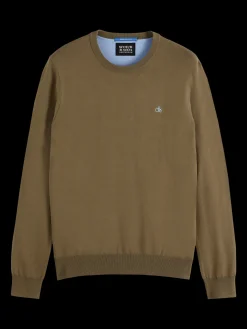 Online Seasonal core - viscose regular fit crewneck Knitwear