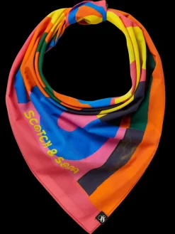 Outlet Seasonal printed cotton bandana Hats, Scarves & Gloves