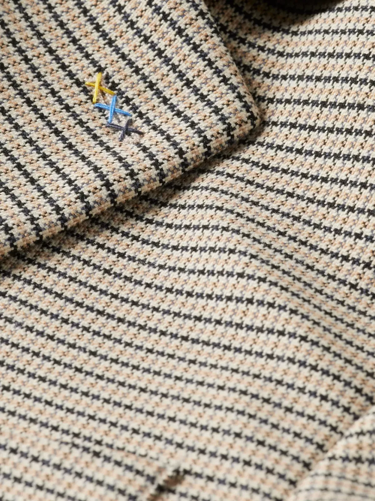Hot Single breasted yarn-dyed blazer Blazers & Waistcoats