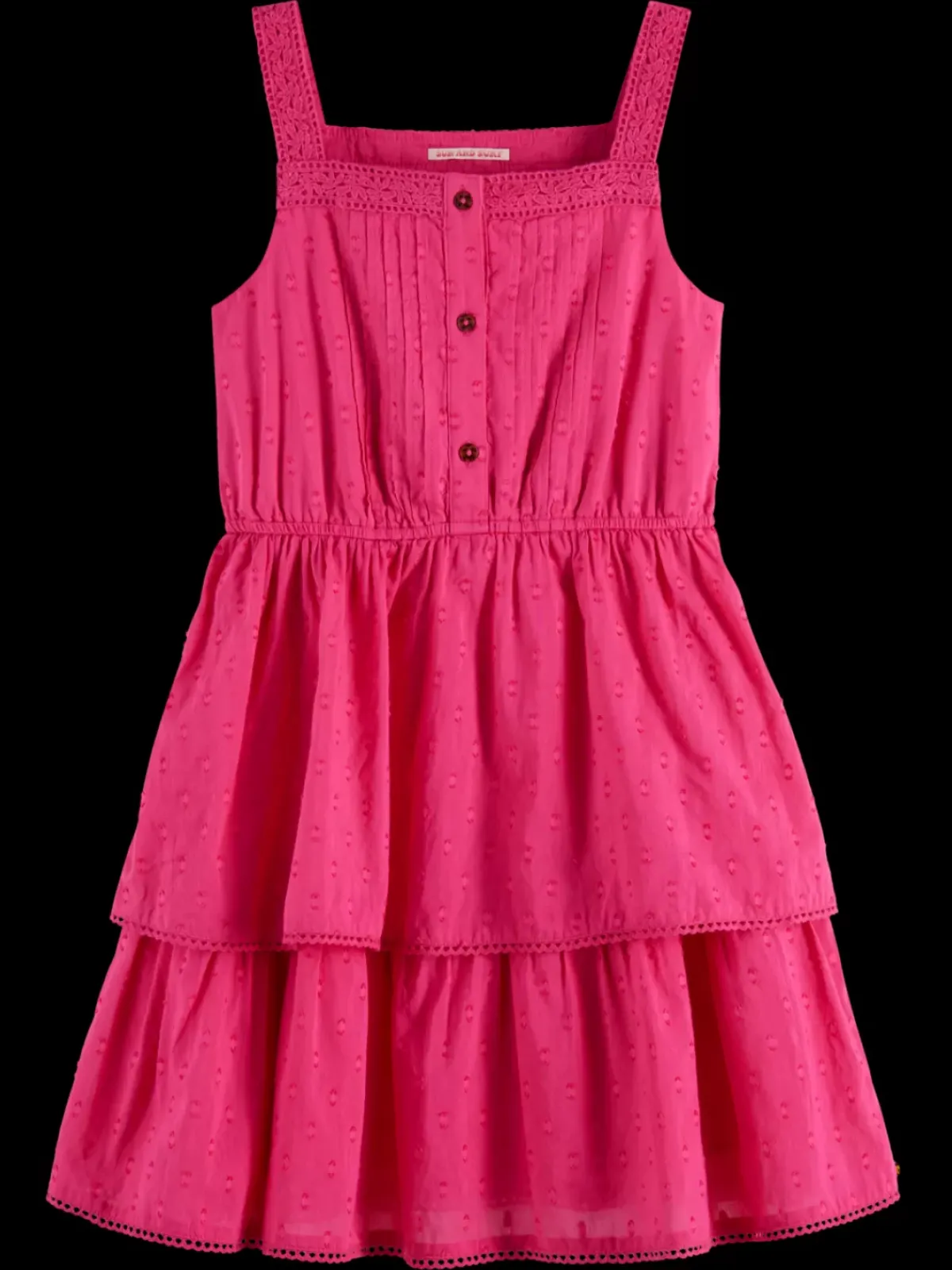Clearance Sleeveless clip jacquard dress Kids Dresses & Jumpsuits