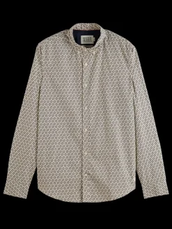 Discount Slim fit ditsy aop shirt Shirts