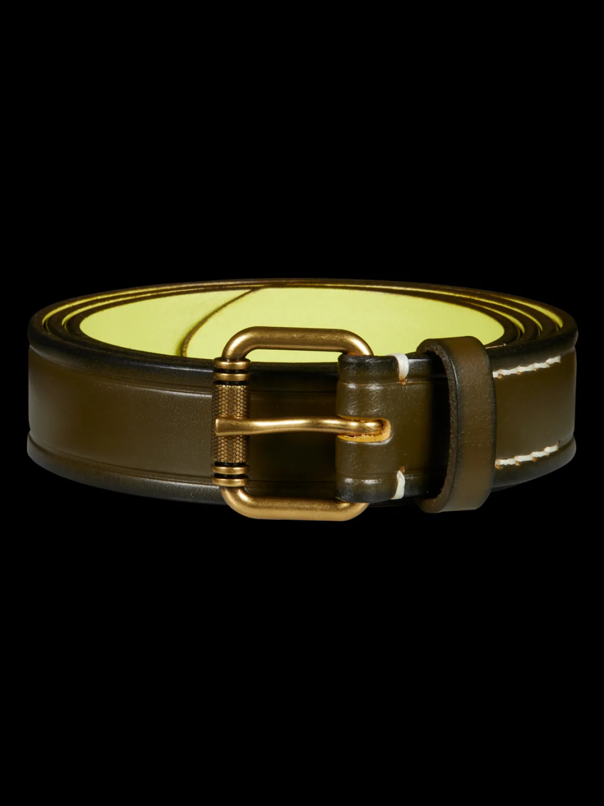 Clearance Slim leather belt Leather Accessories