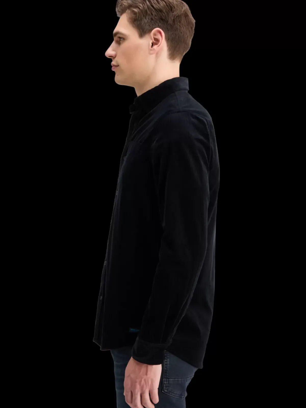 New SOLID CORDUROY SHIRT Shirts
