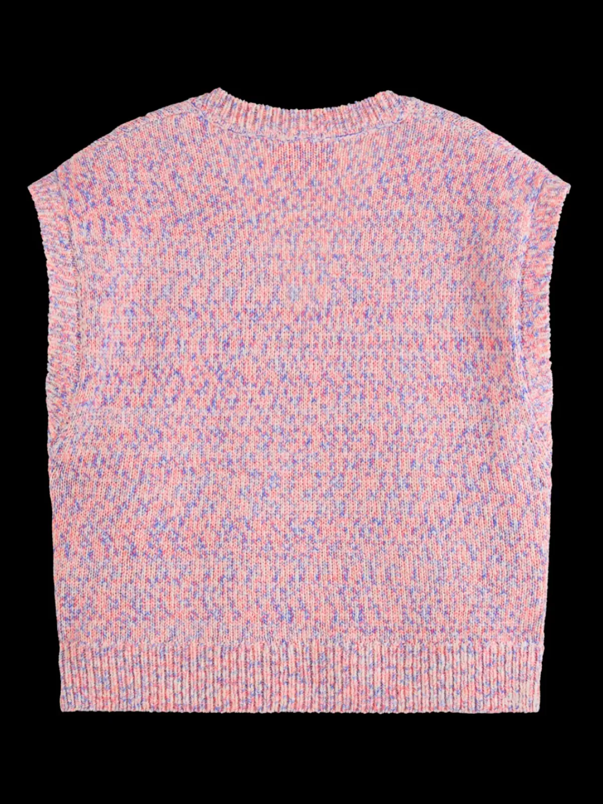 Best SPACE DYE V NECK KNITTED TANK Women Tops & T-shirts