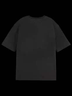 Hot SPRAYED ARTWORK BOYFRIEND FIT T-SHIRT Women Tops & T-shirts