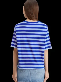 Hot STRIPED CROPPED T-SHIRT Women Tops & T-shirts
