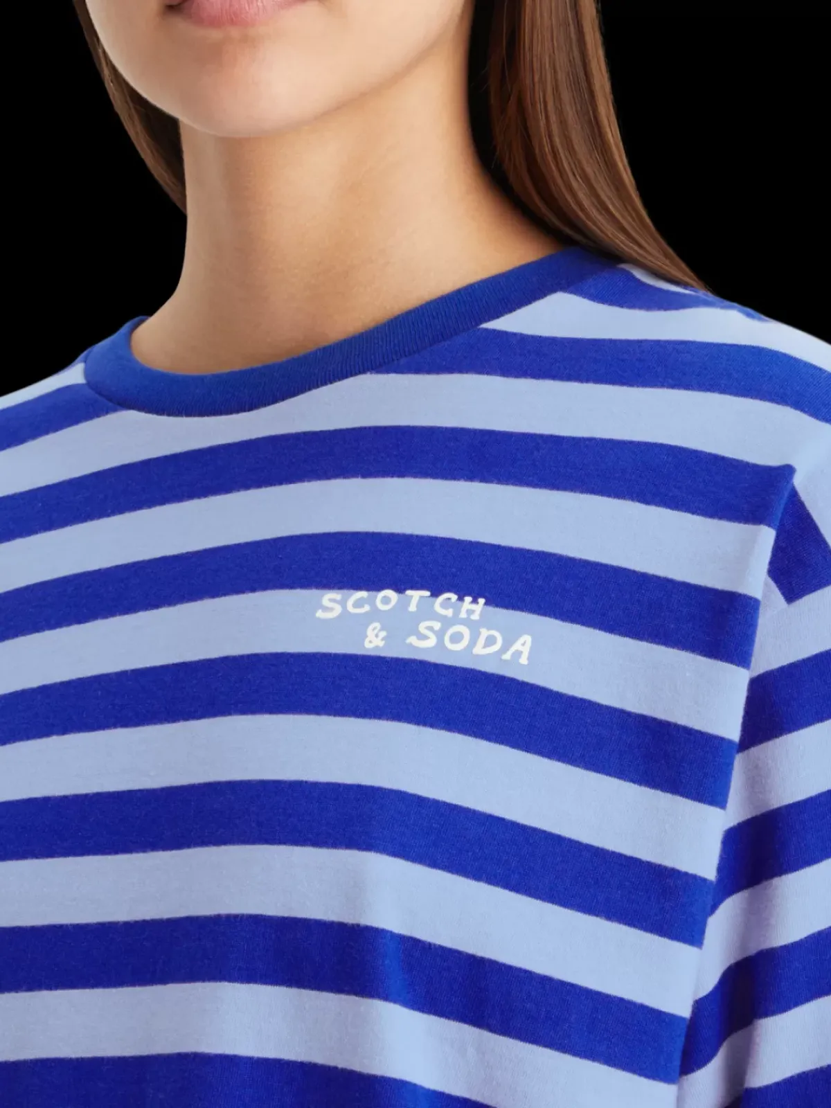 Hot STRIPED CROPPED T-SHIRT Women Tops & T-shirts